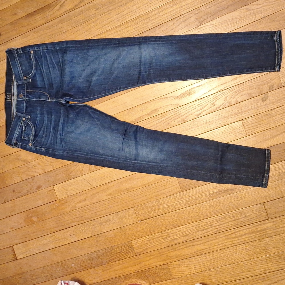 citizens of humanity avedon low rise skinny leg jeans 27 womens 4 long ankle fit